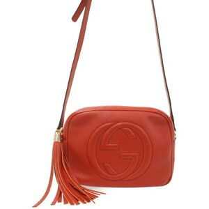 Gucci Soho Leather Disco Pebbled Crossbody Bag